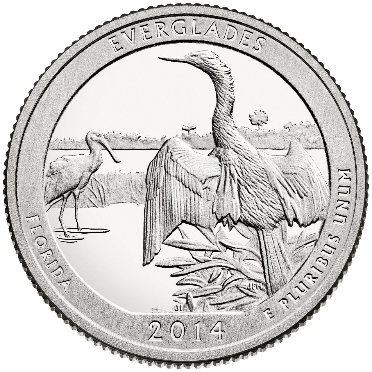2014-S Florida Everglades National Park Quarter