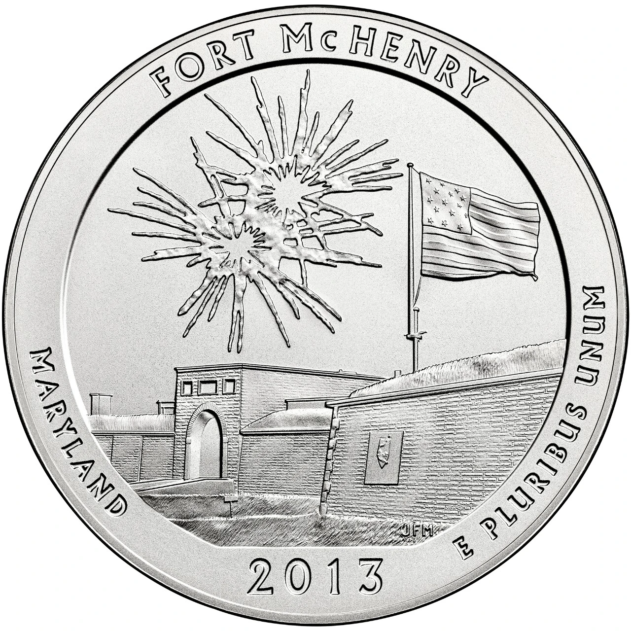2013-S Fort McHenry America the Beautiful Quarter