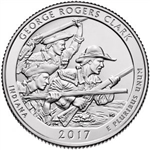 2017-P George Rogers Clark National Park Quarter
