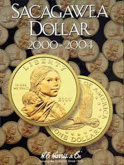 Sacagawea Dollar Coin Folder 2000-2004