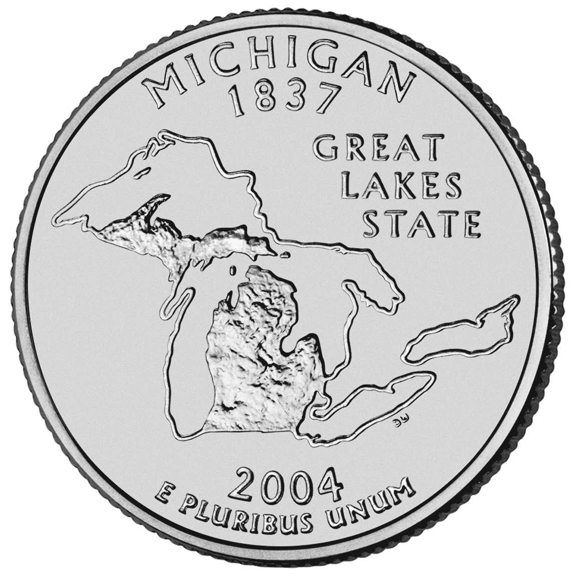 Michigan State Quarter 2004-P