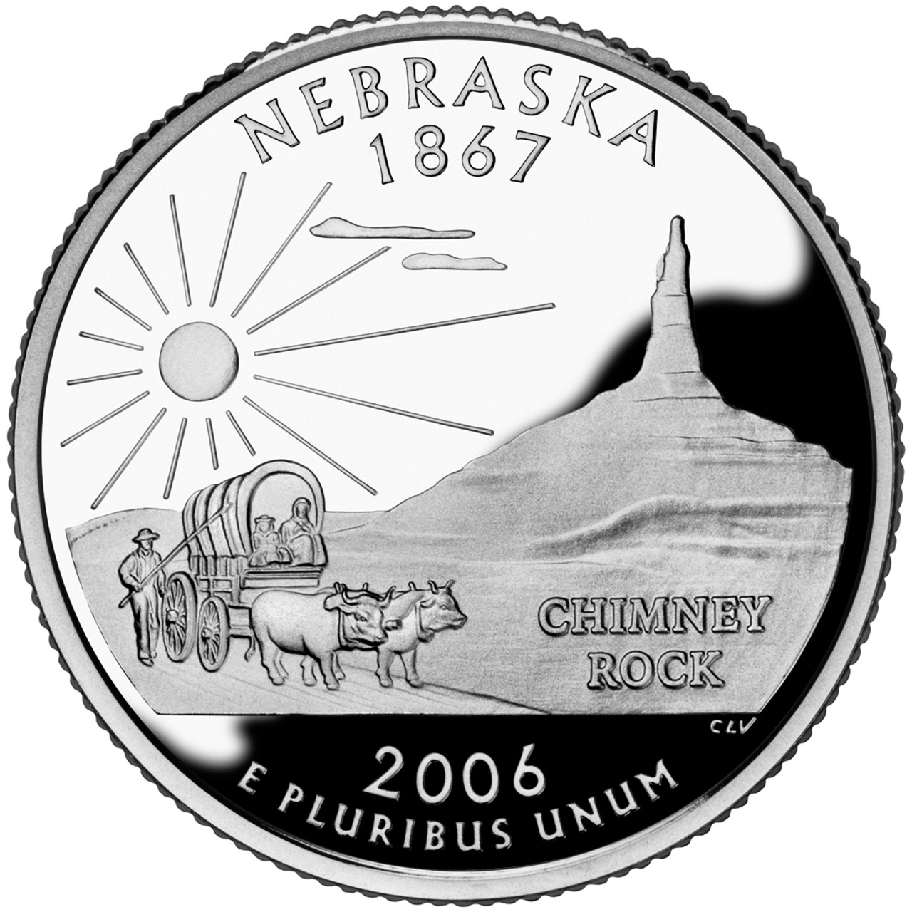 Nebraska State Quarter 2006-D