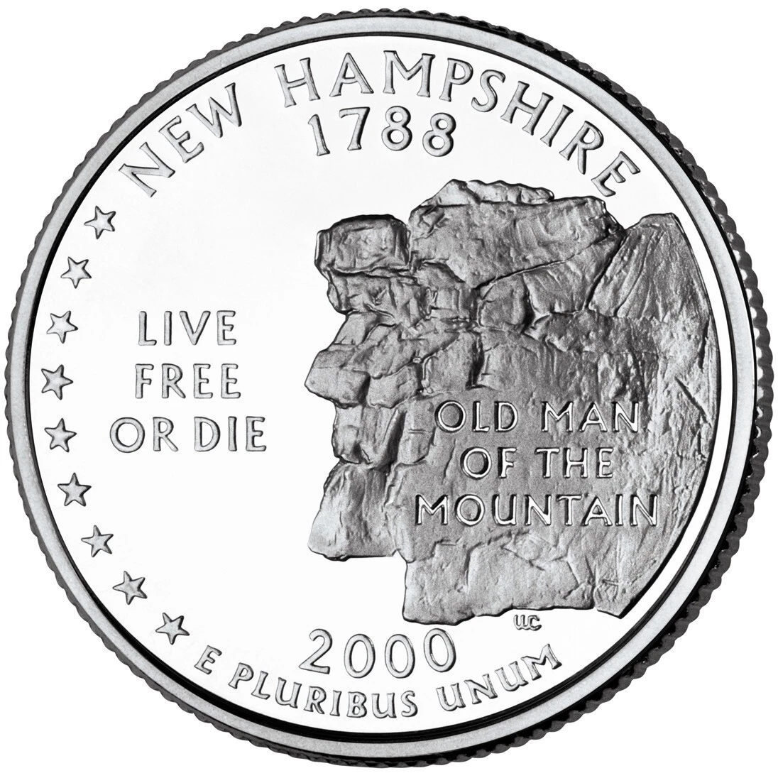 State Quarter Rolls New Hampshire 2000-P