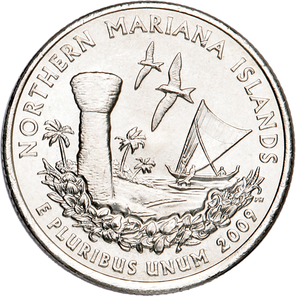 Northern Mariana Islands Territory Quarter Rolls 2009-P