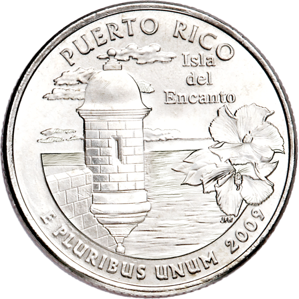 Puerto Rico Territory Quarter Rolls 2009-P