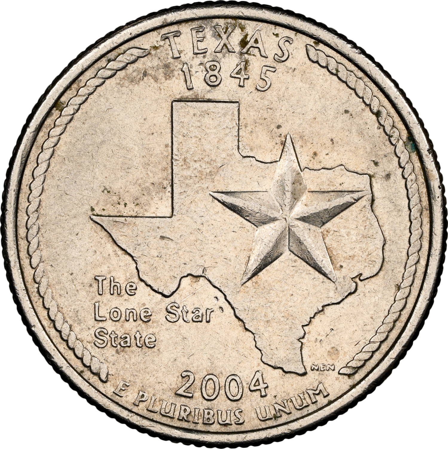Texas State Quarter 2004-P