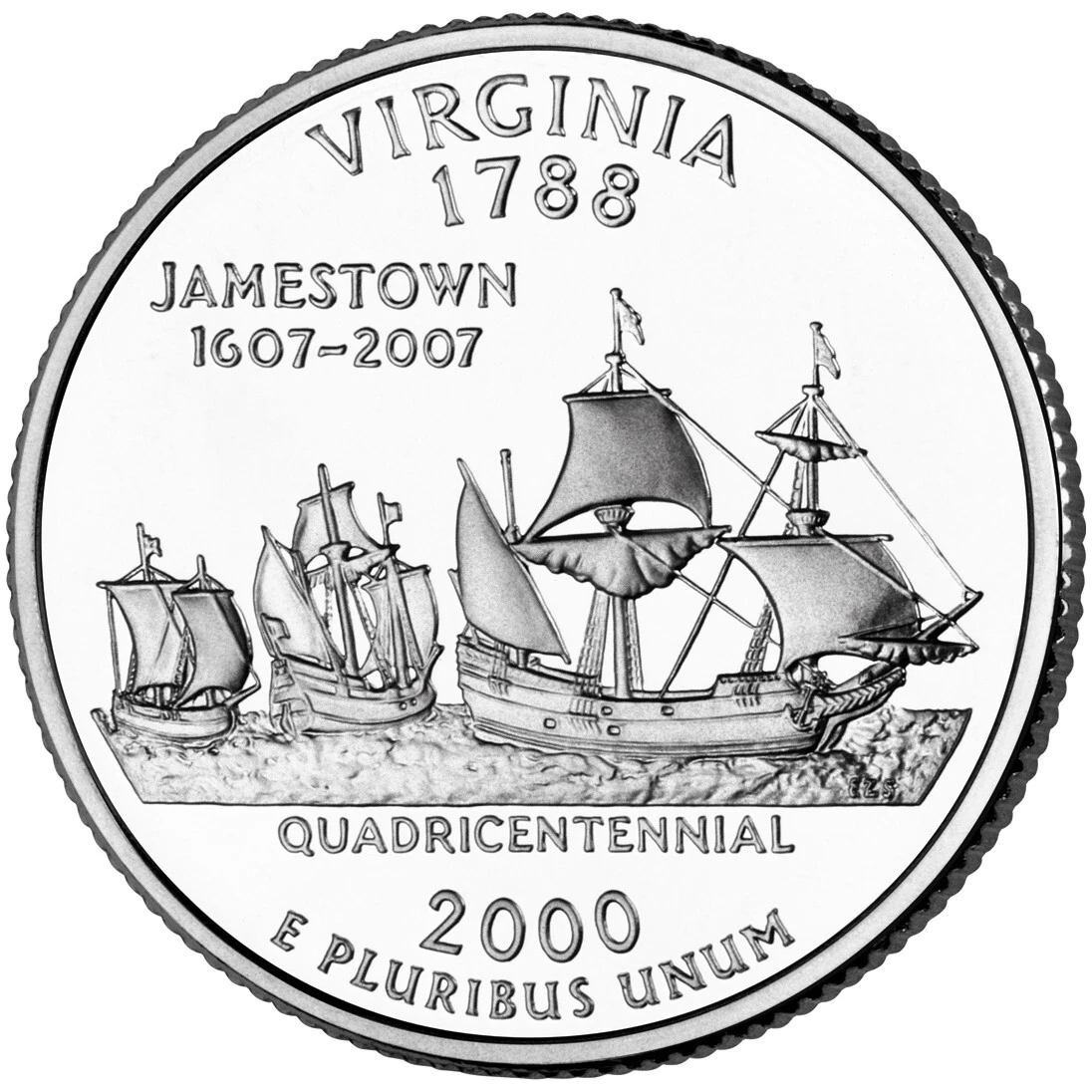 Virginia State Quarter 2000-D