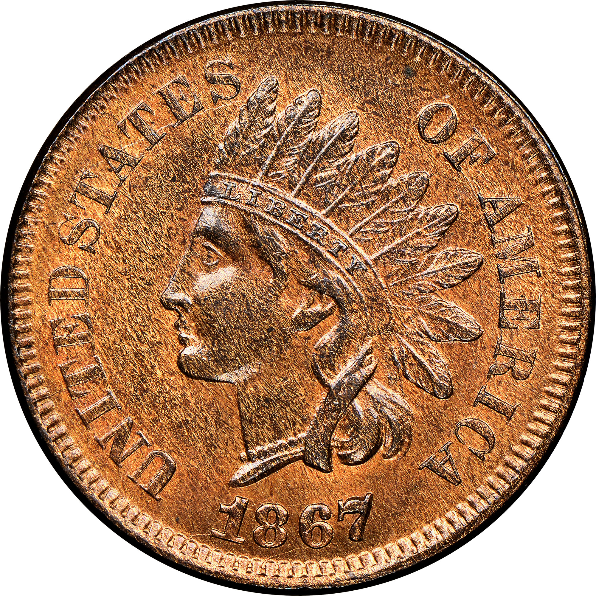1867 Indian Head Penny Indian Head Cent Coins For Sale