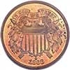 1868 Two Cent Piece