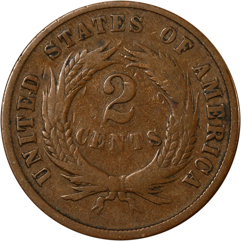 1871 Two Cent Piece