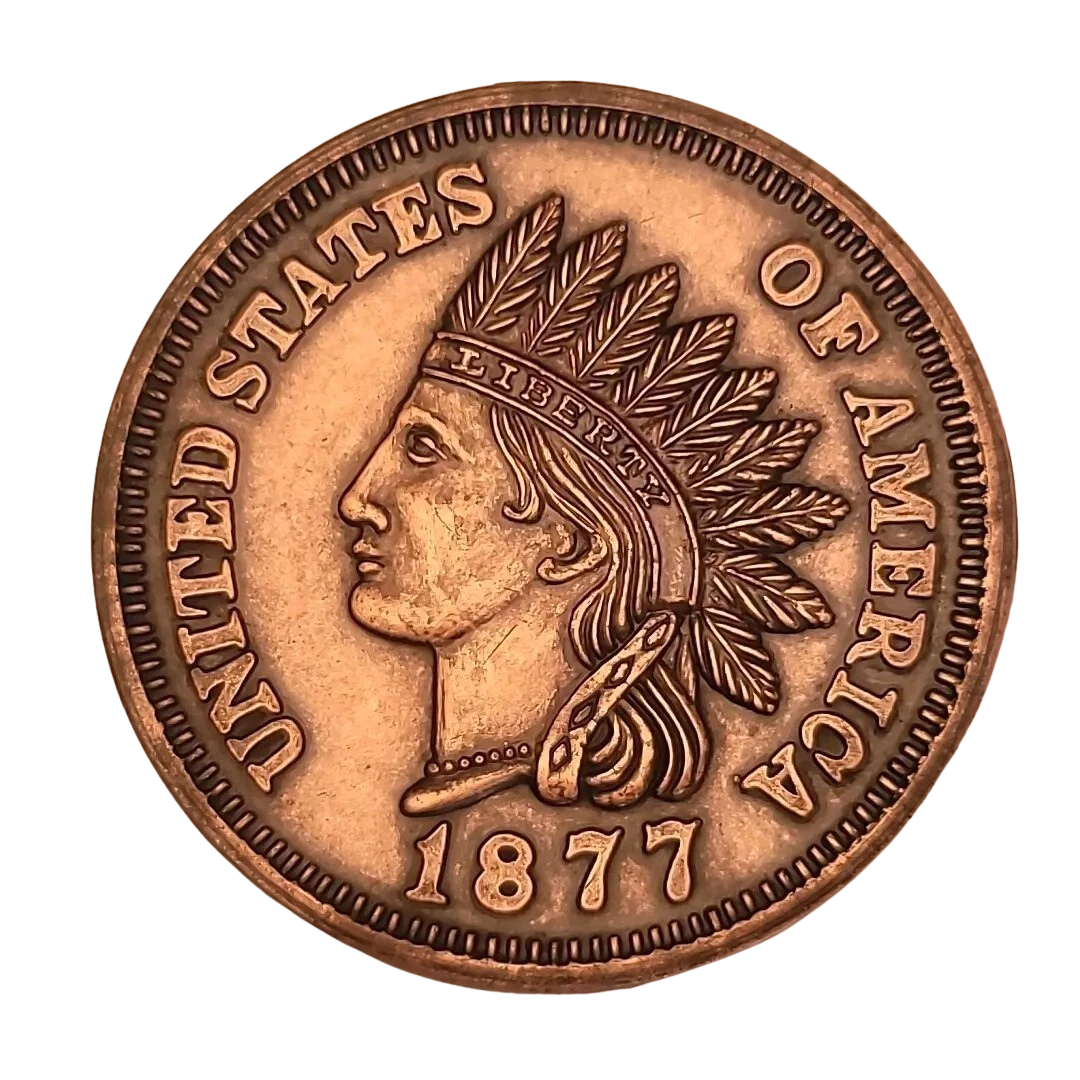 1877 Indian Head Penny