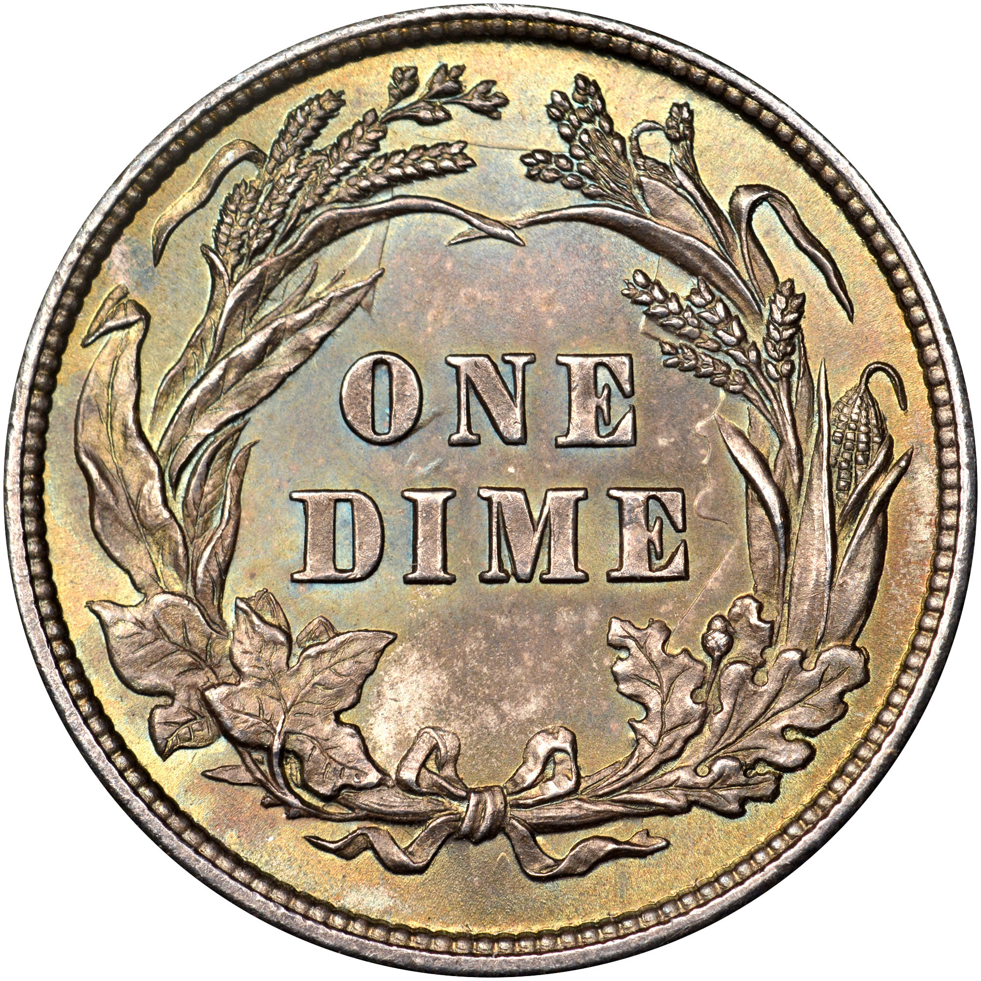 1892 Barber DIme