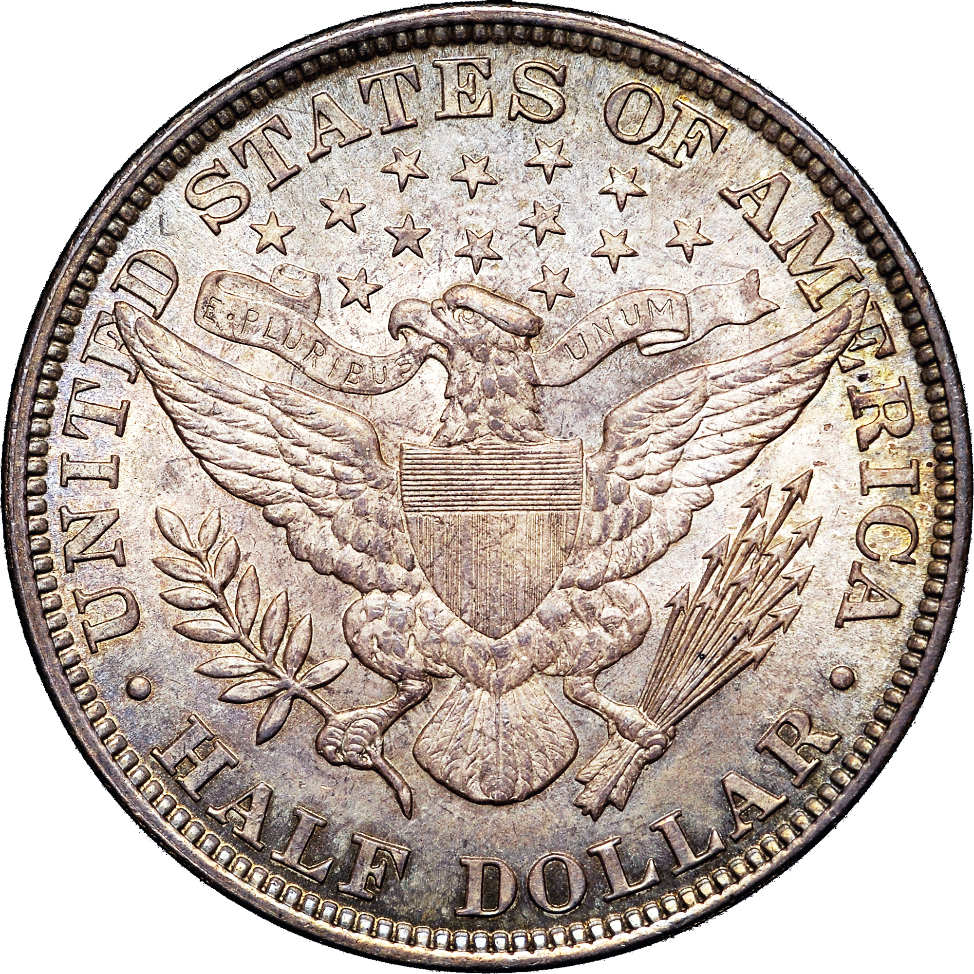 1892-P Barber Half Dollar