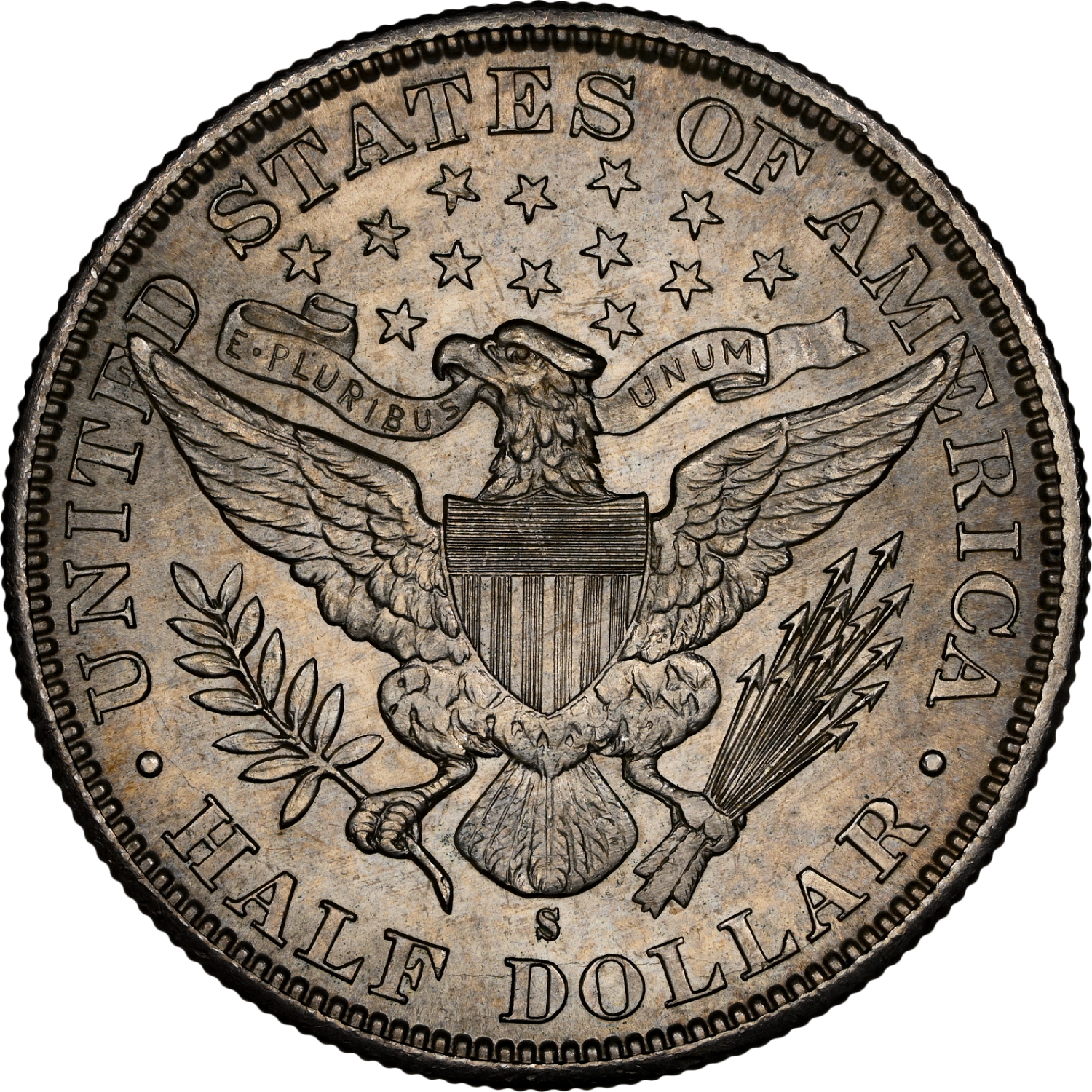 1894-S Barber Half Dollar