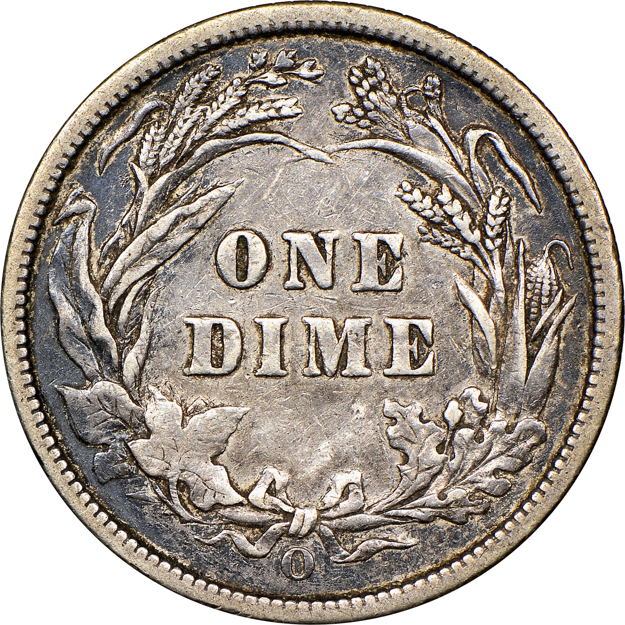1895-O Barber Dime