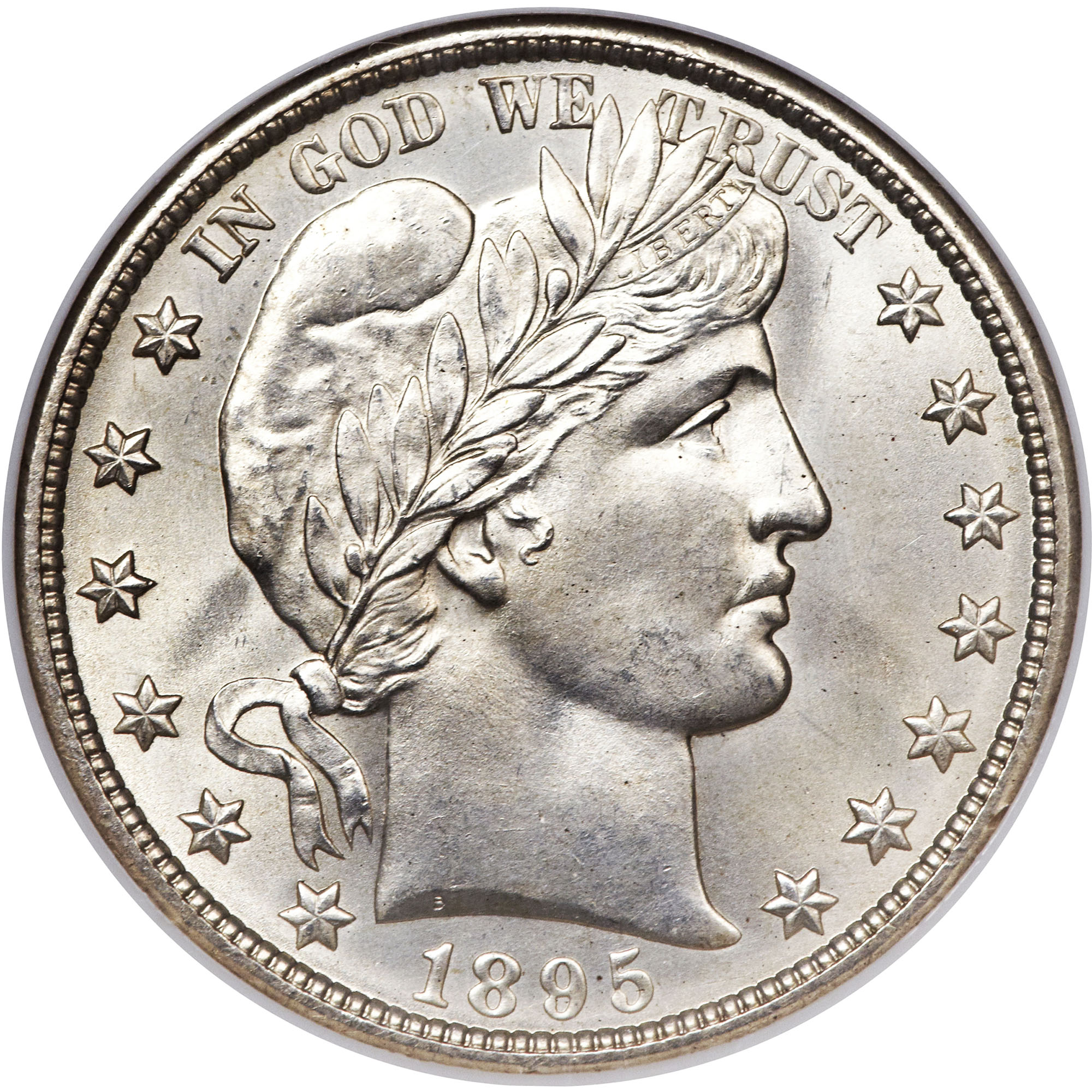 1895-O Barber Half Dollar
