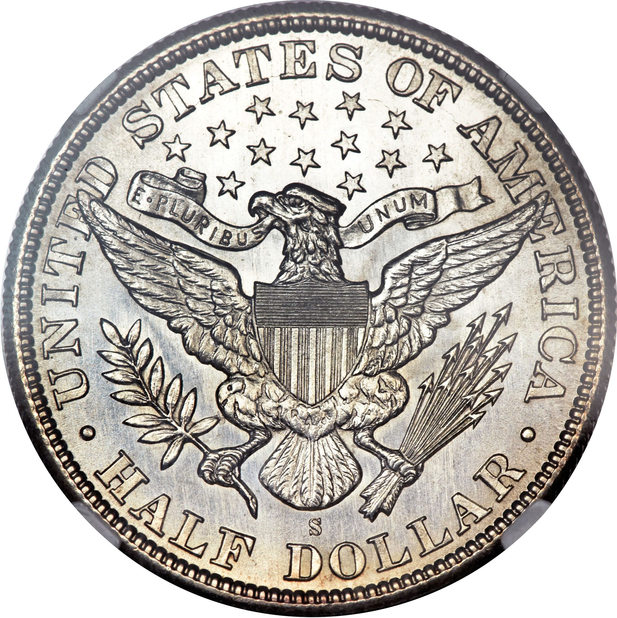 1895-S Barber Half Dollar