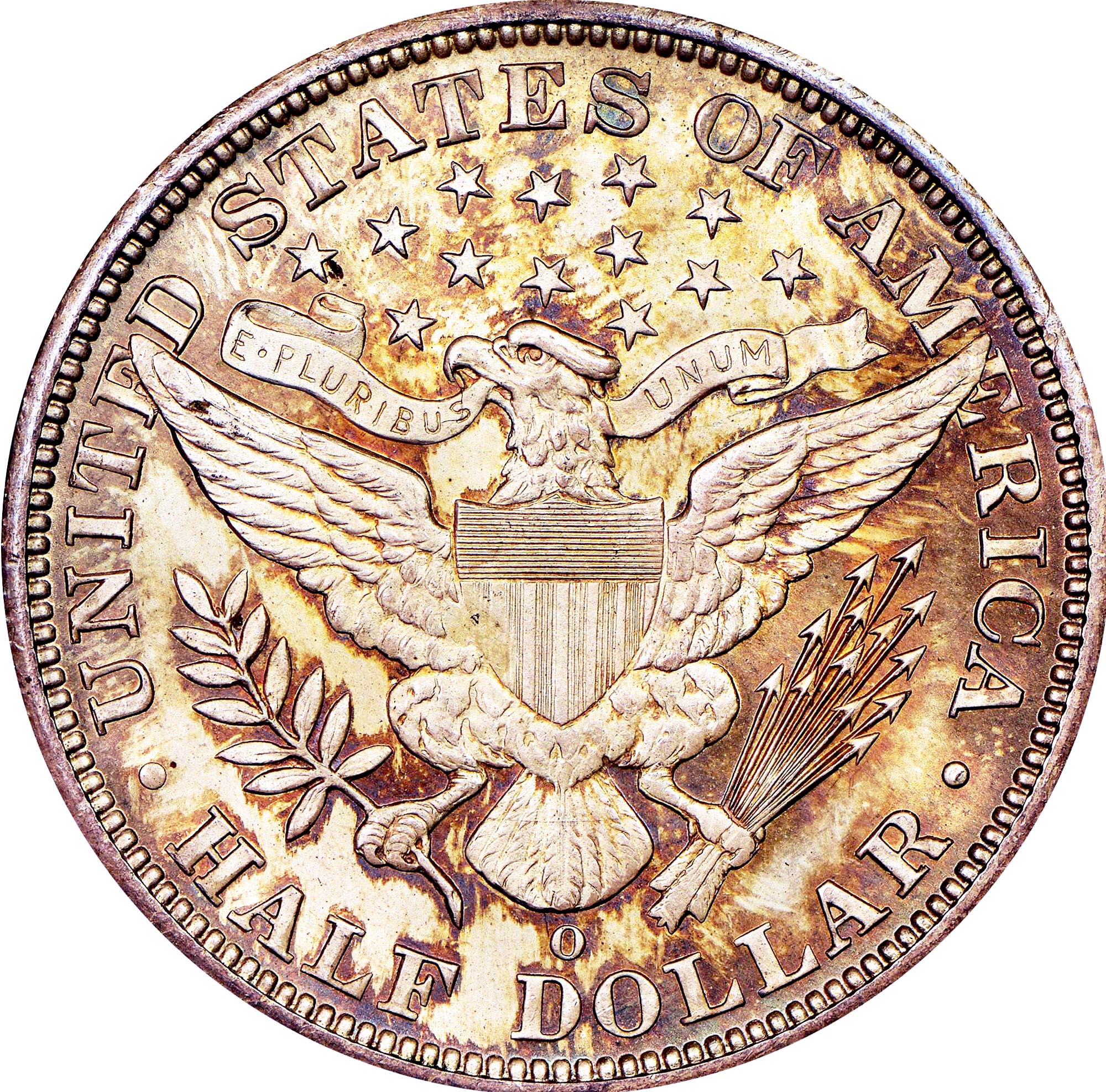 1896-O Barber Half Dollar