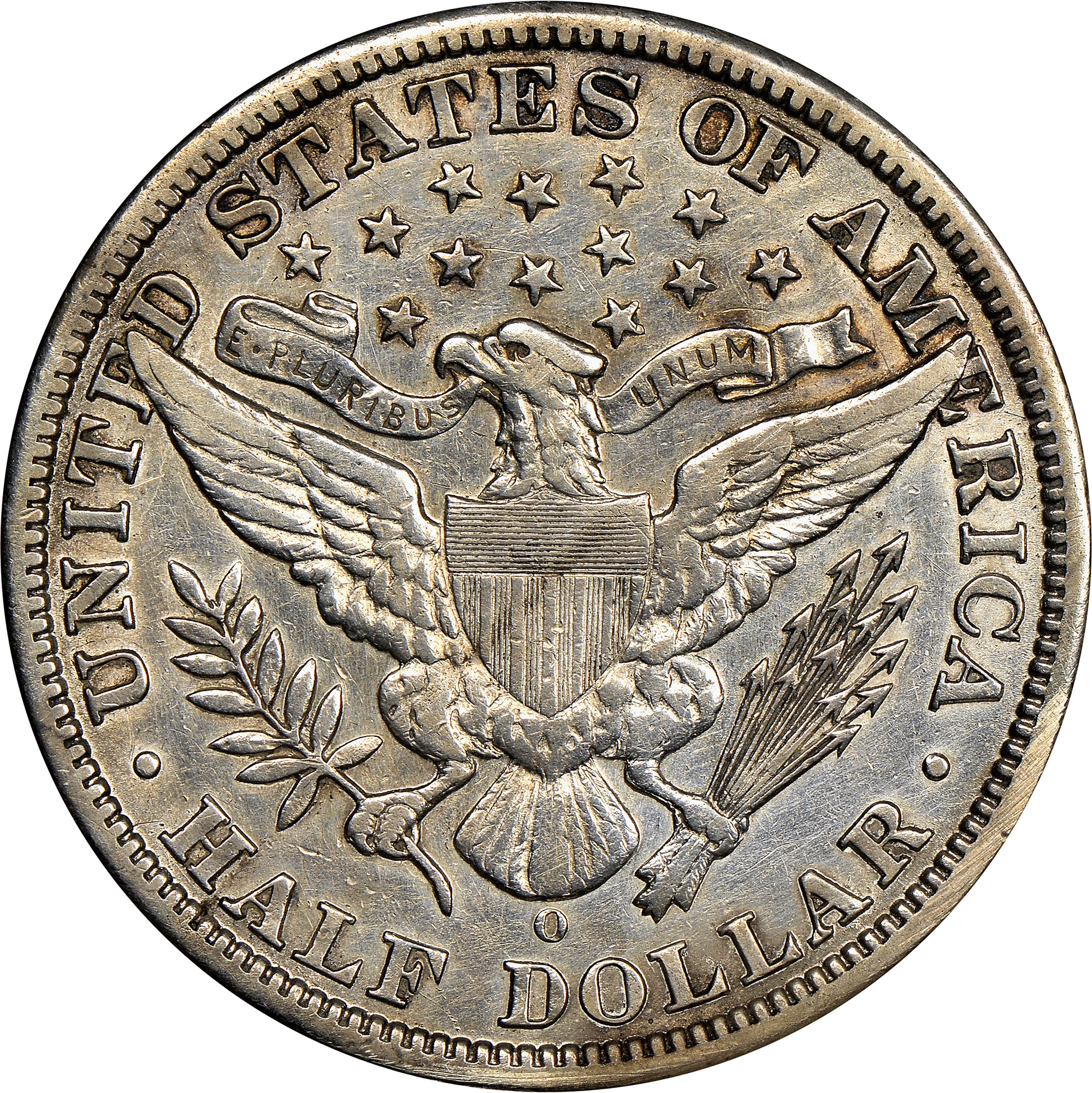 1897-O Barber Half Dollar