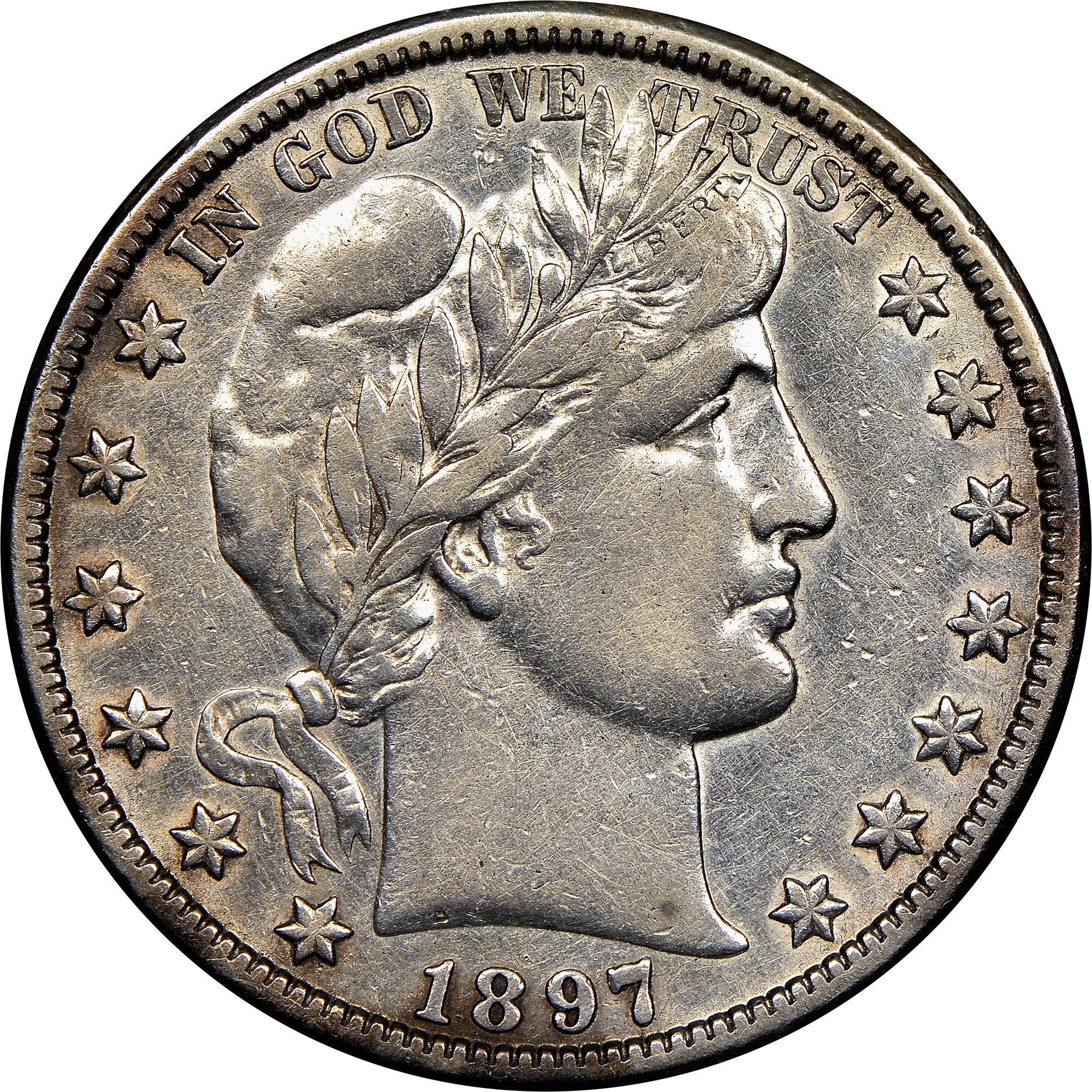 1897-O Barber Half Dollar