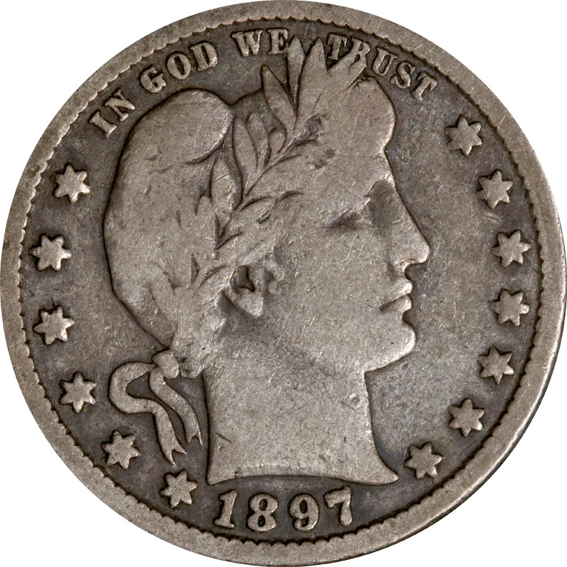 1897-O Barber Quarter