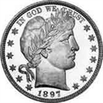 1897-S Barber Half Dollar