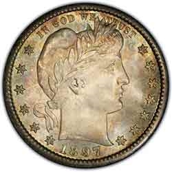 1897-S Barber Quarter