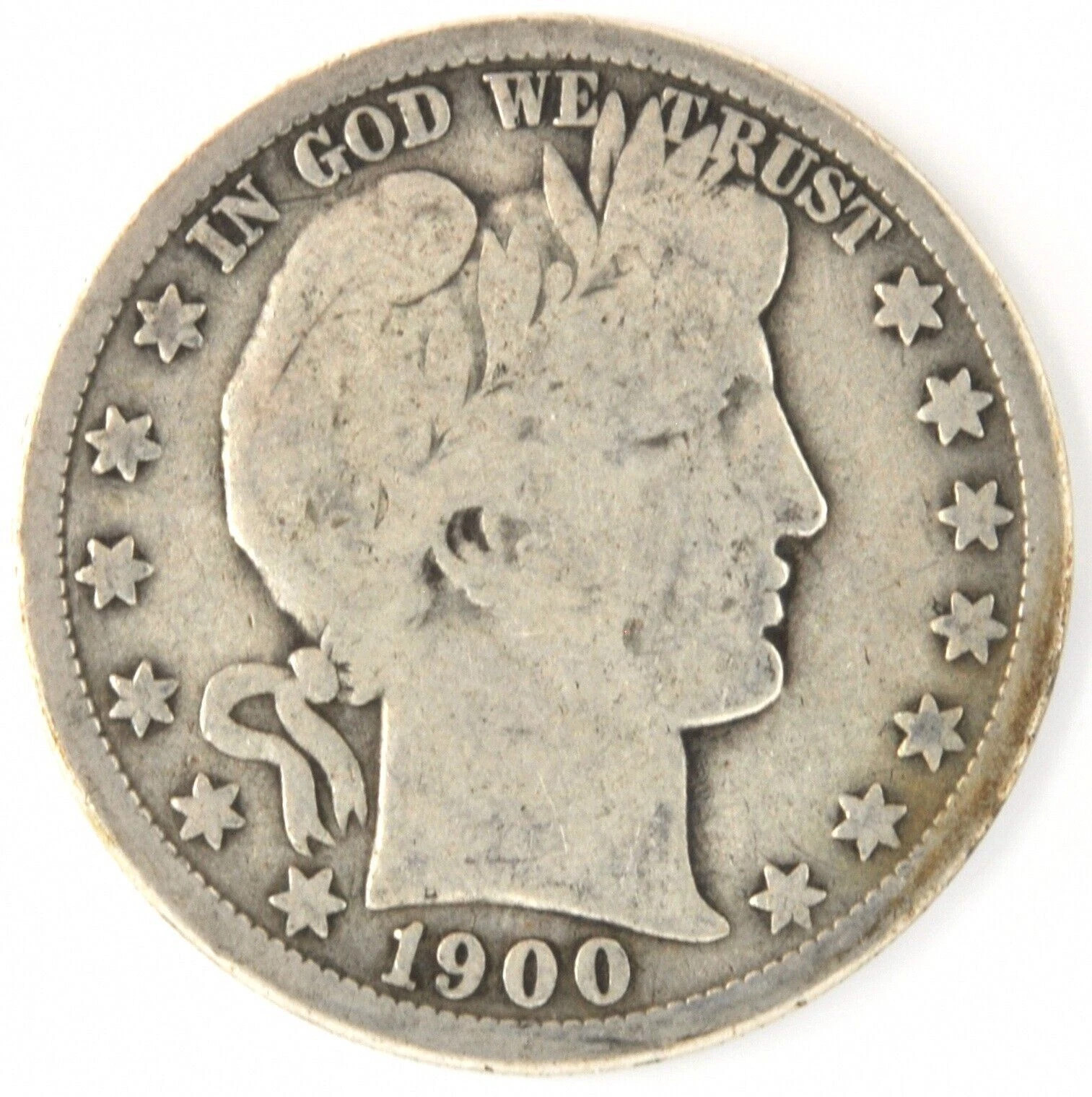 1900-O Barber Quarter