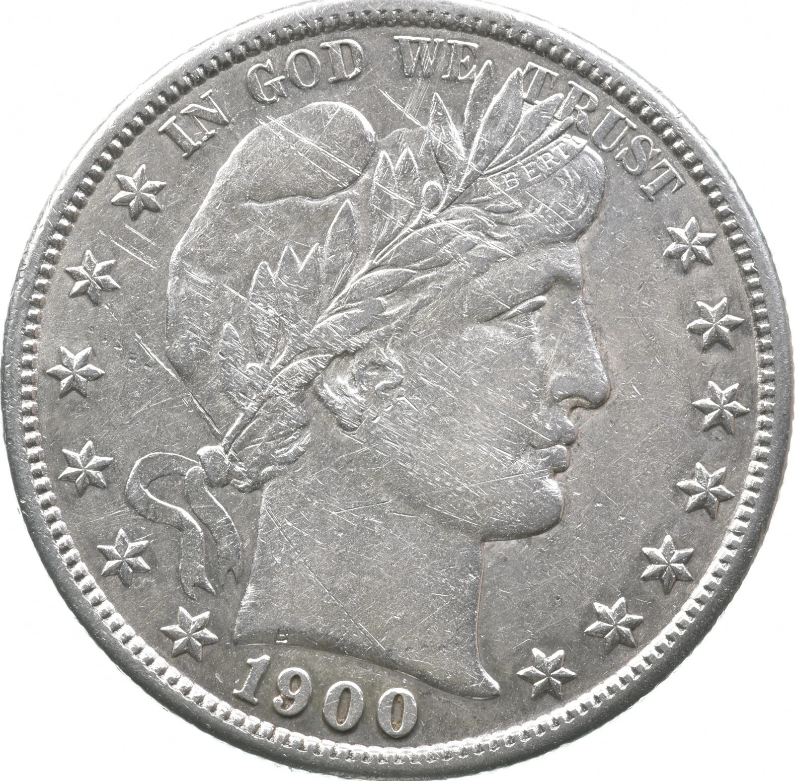 1900-S Barber Quarter