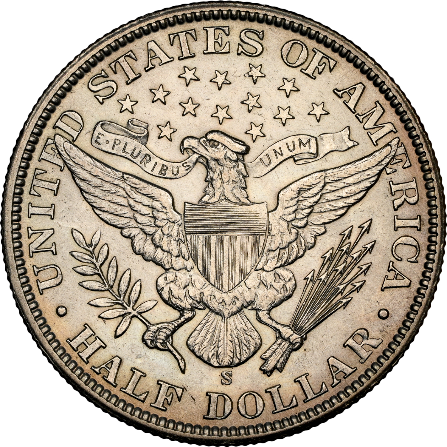 1901-S Barber Half Dollar