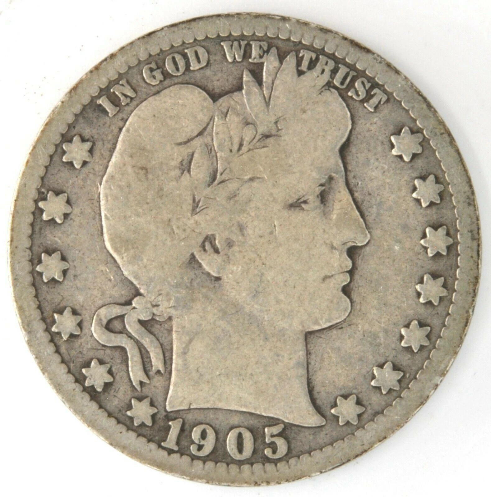 1905-S Barber Quarter
