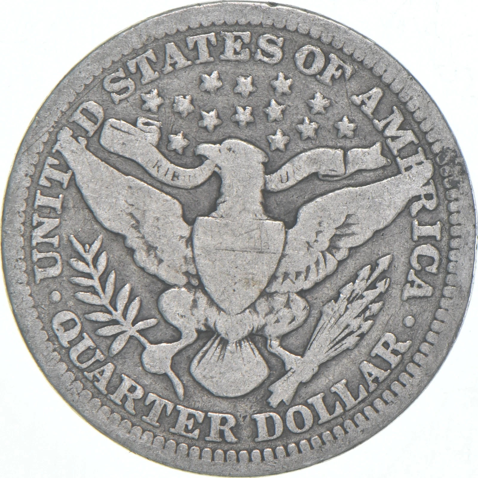 1907-P Barber Quarter
