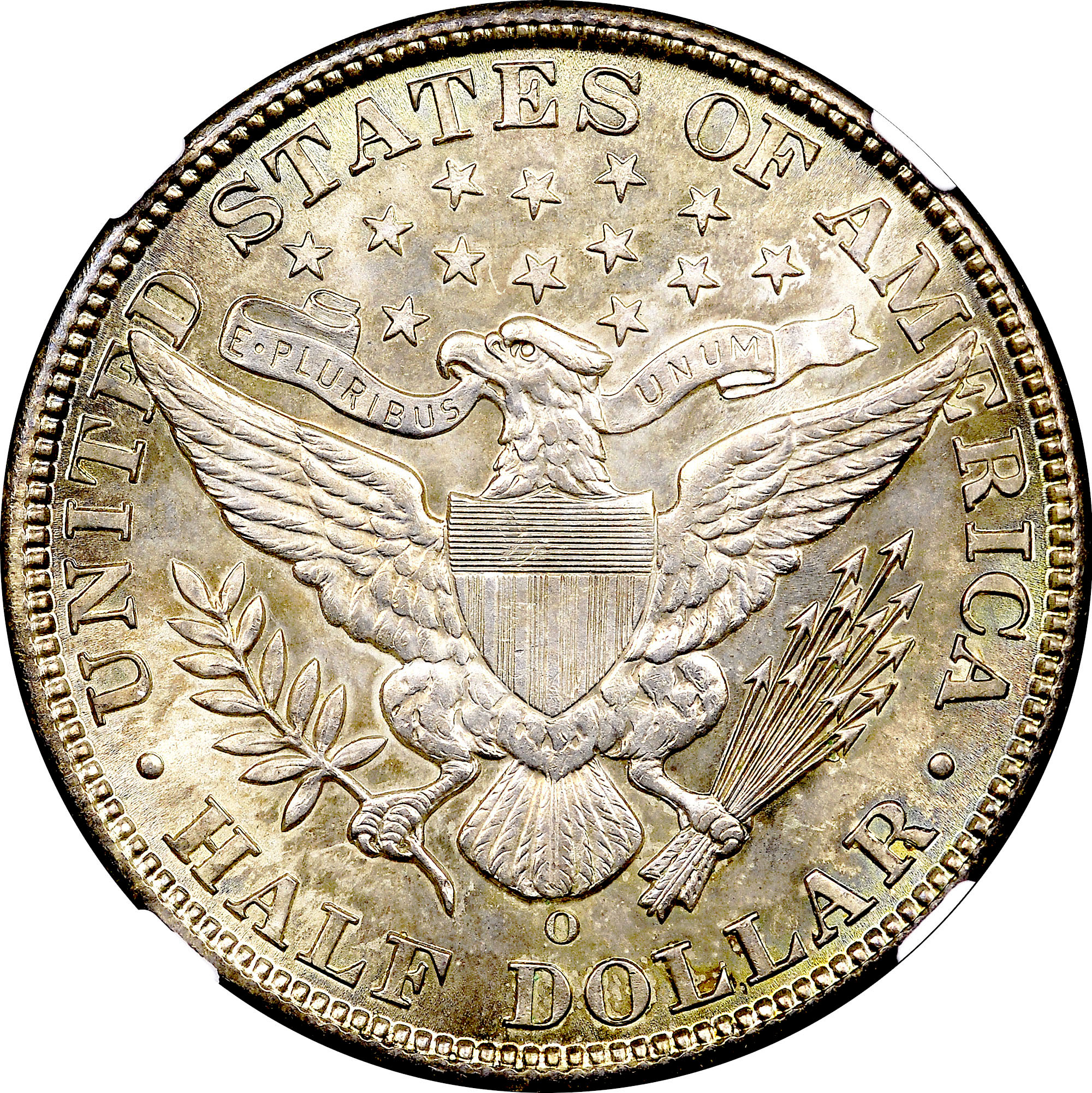 1907-O Barber Half Dollar