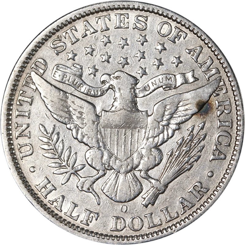 1907-O Barber Quarter