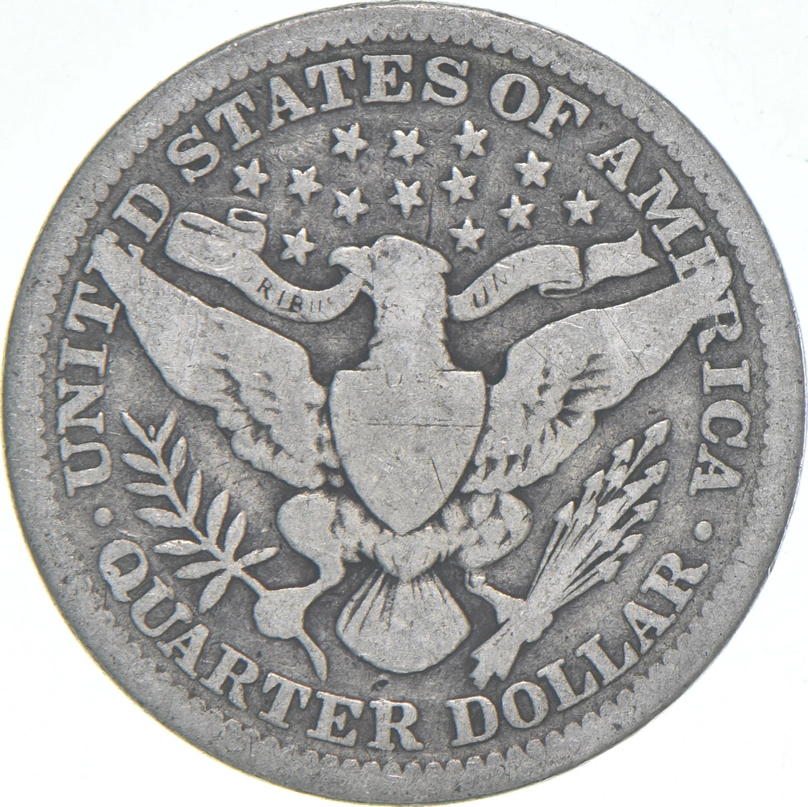 1908-P Barber Quarter
