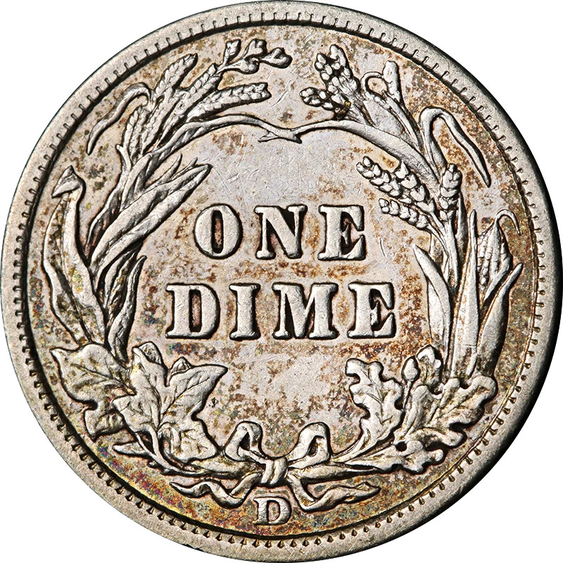 1908-D Barber Dime Liberty Head Dimes