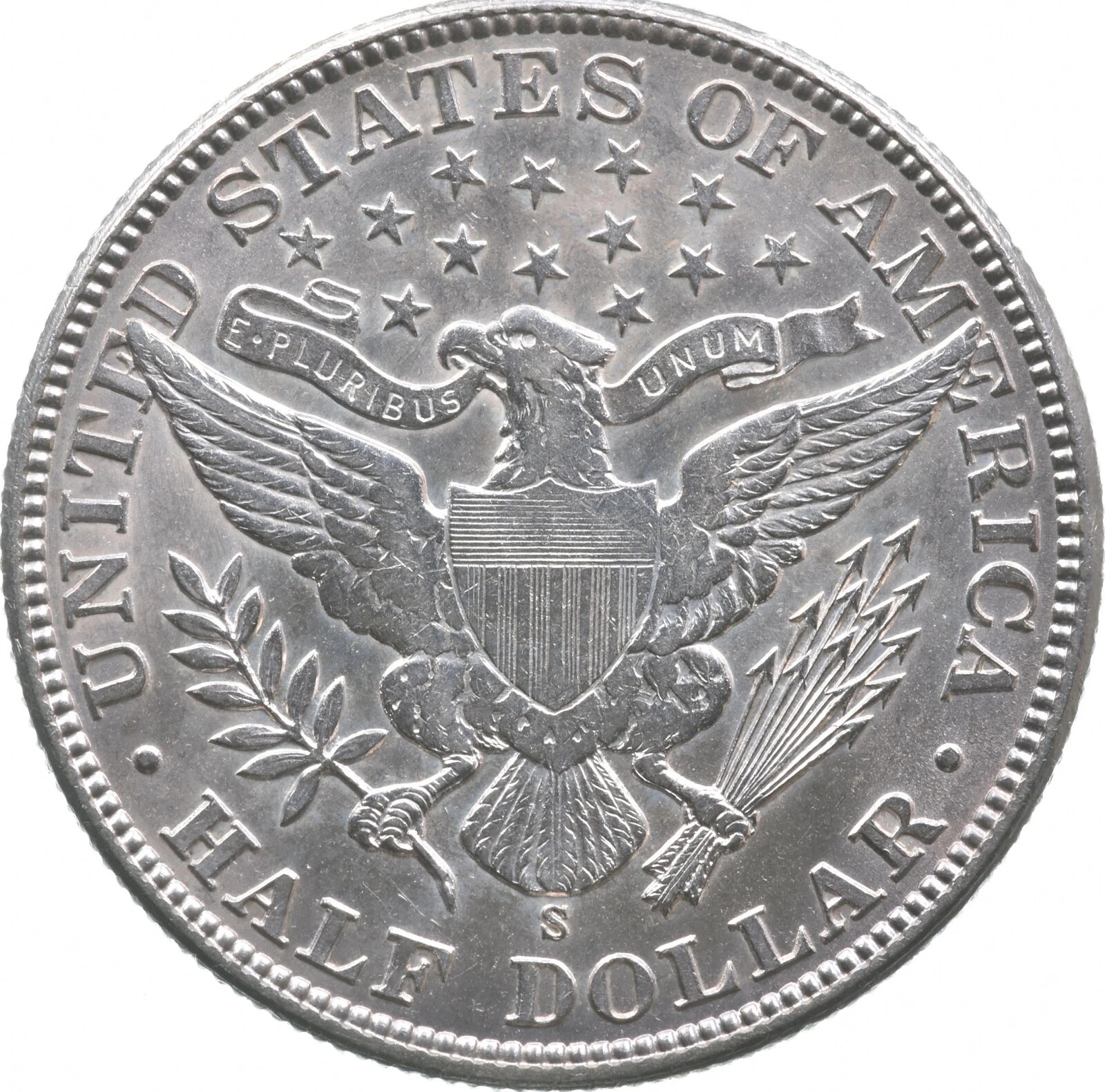 1908-S Barber Quarter