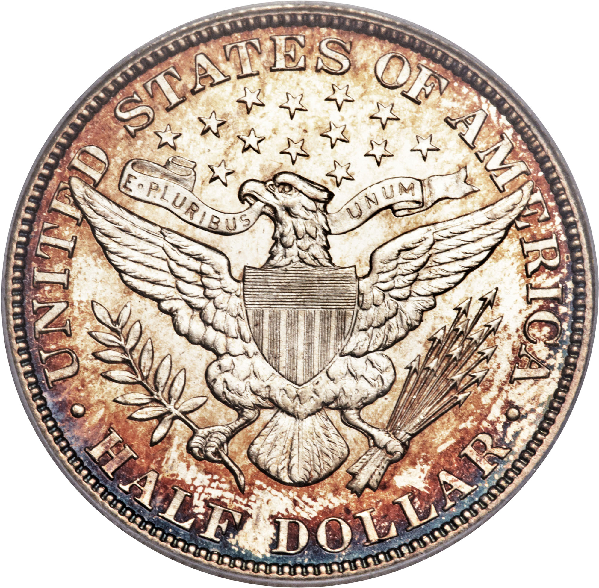 1909-P Barber Half Dollar