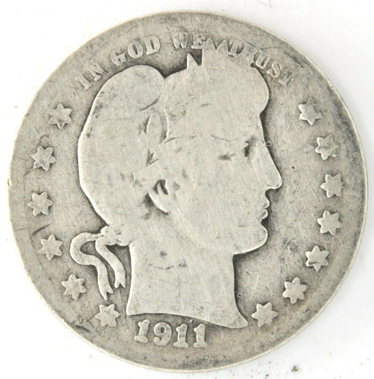 1911-D Barber Quarter