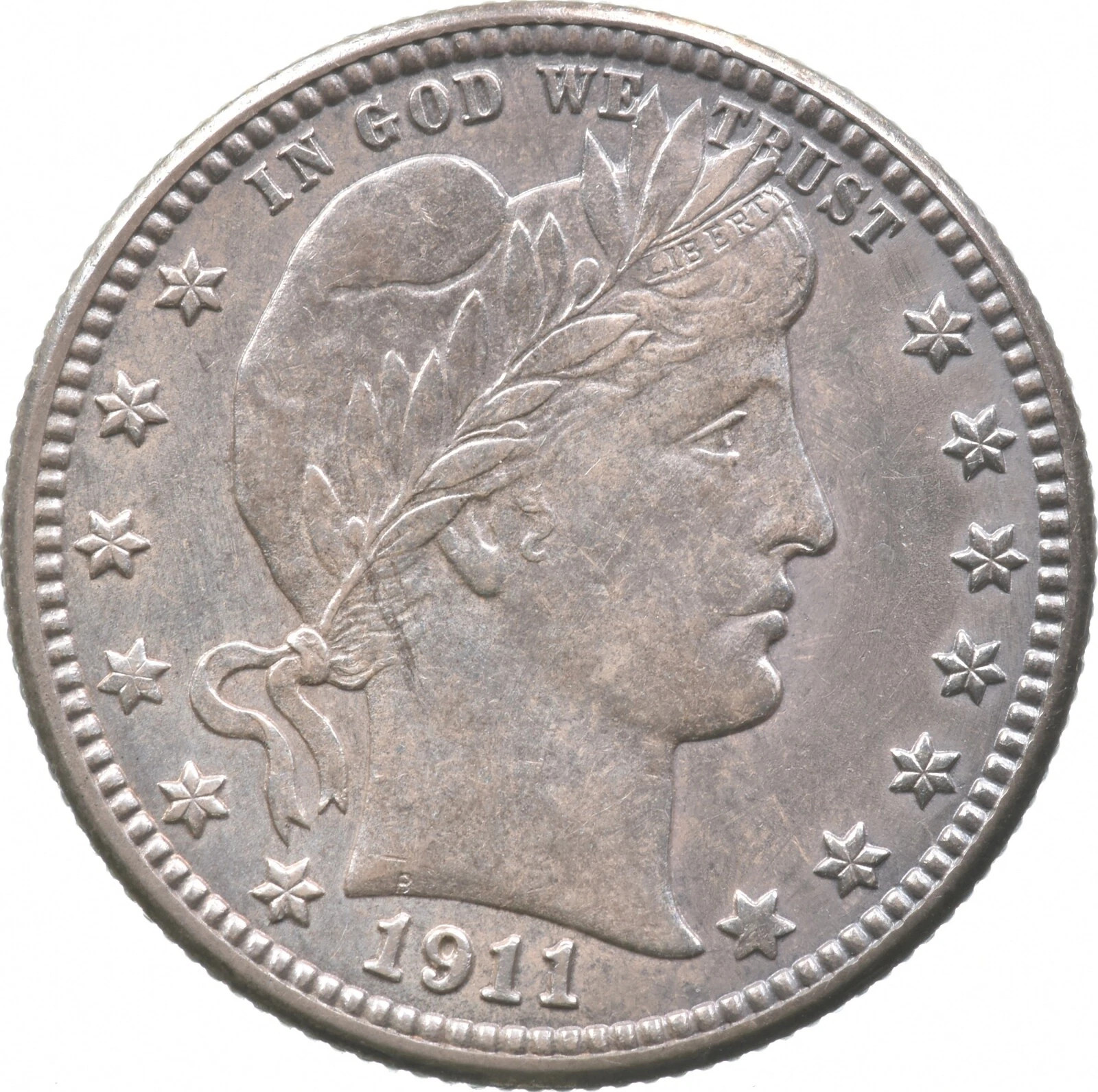 1911-S Barber Quarter