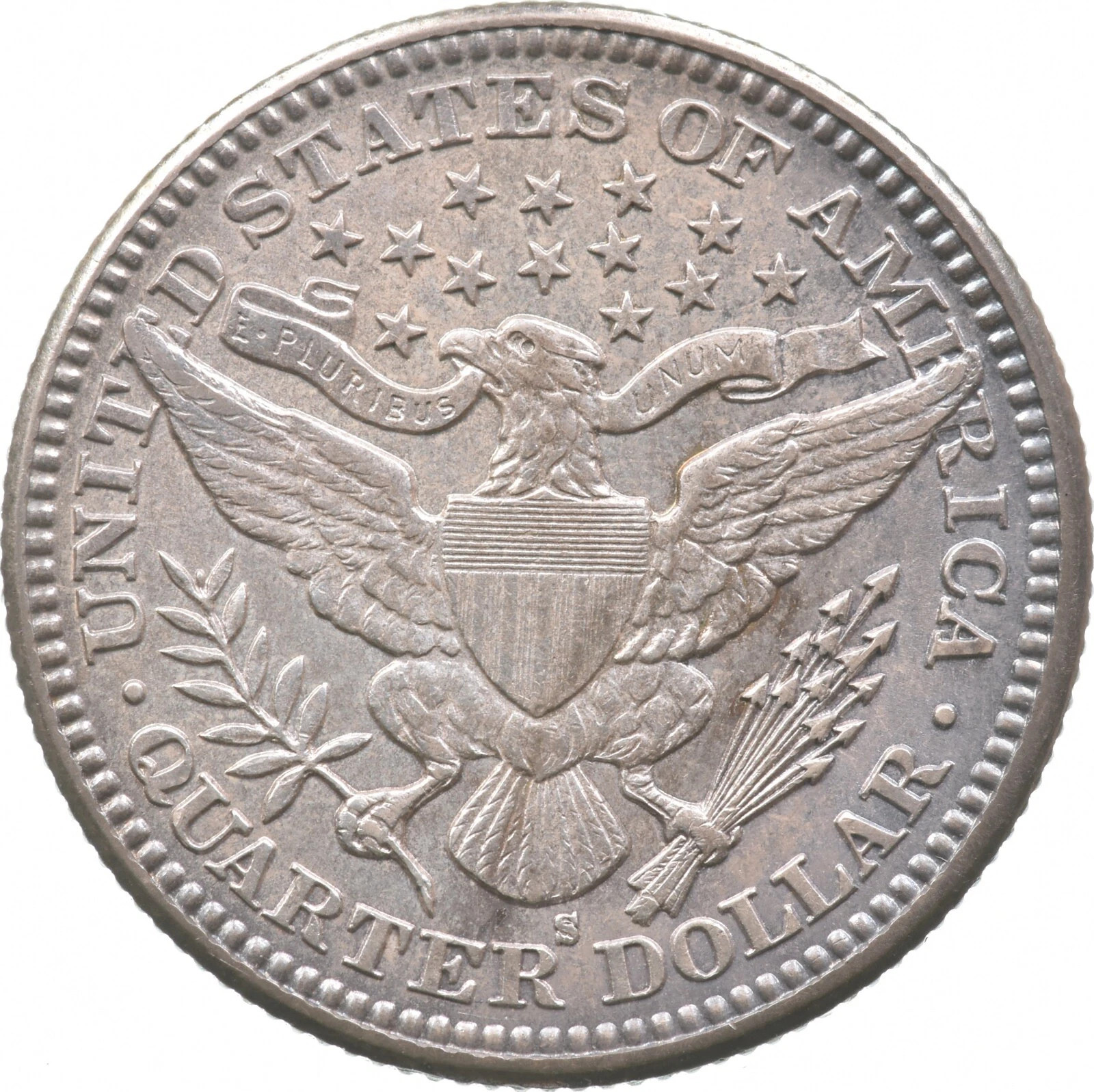 1911-S Barber Quarter