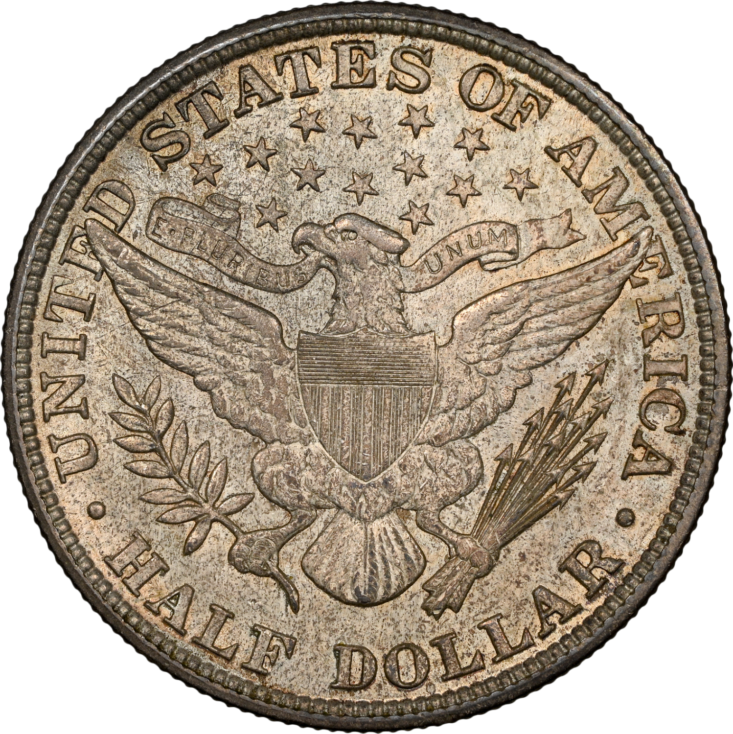 1912-P Barber Half Dollar