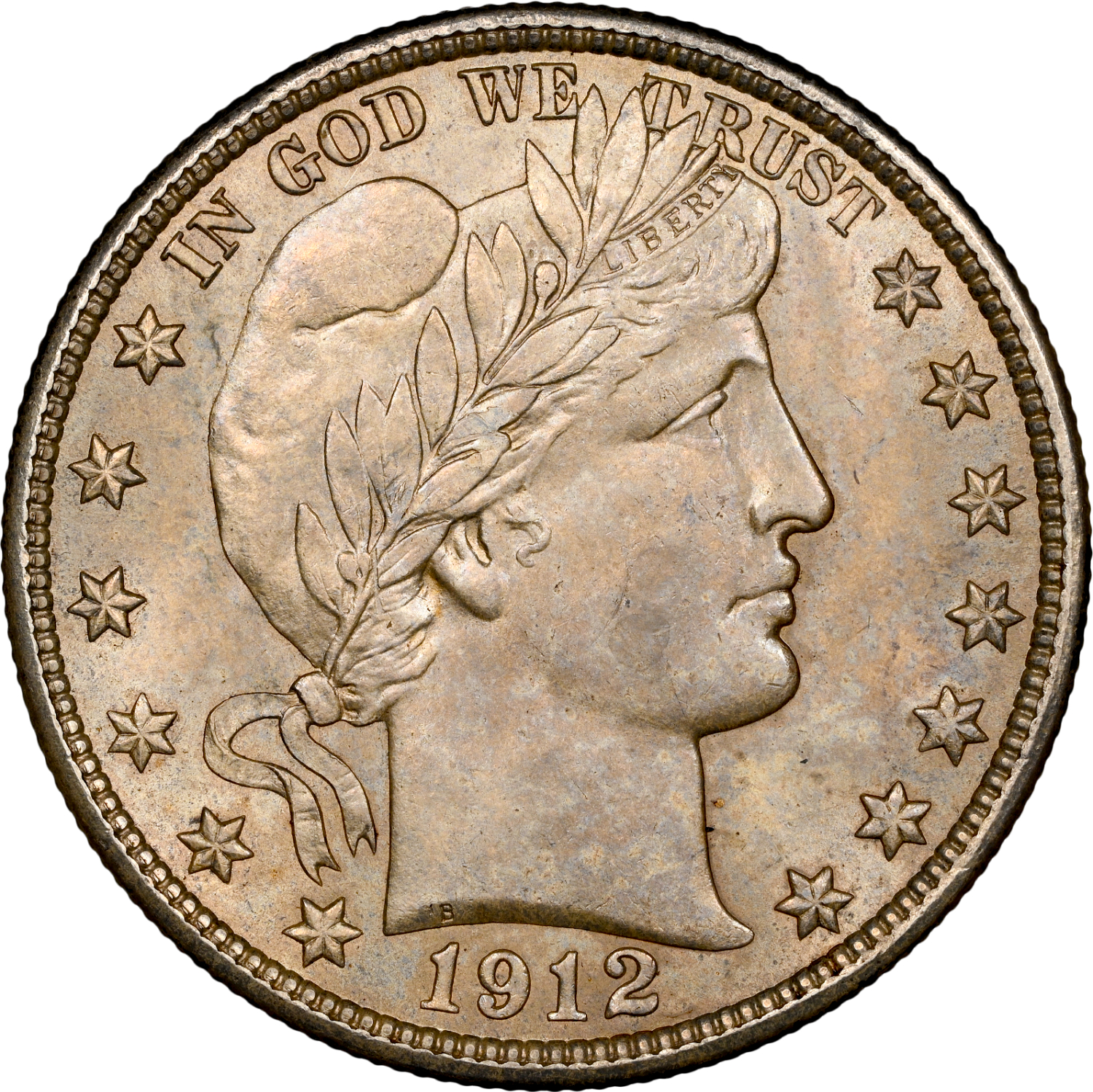 1912-D Barber Half Dollar