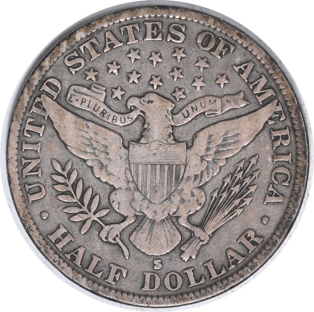 1912-S Barber Quarter