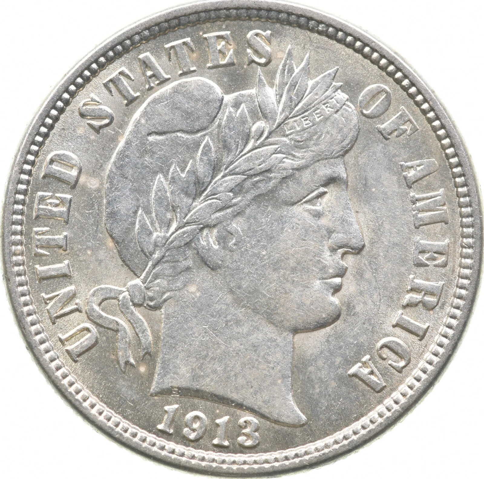 1913-P Barber Dime