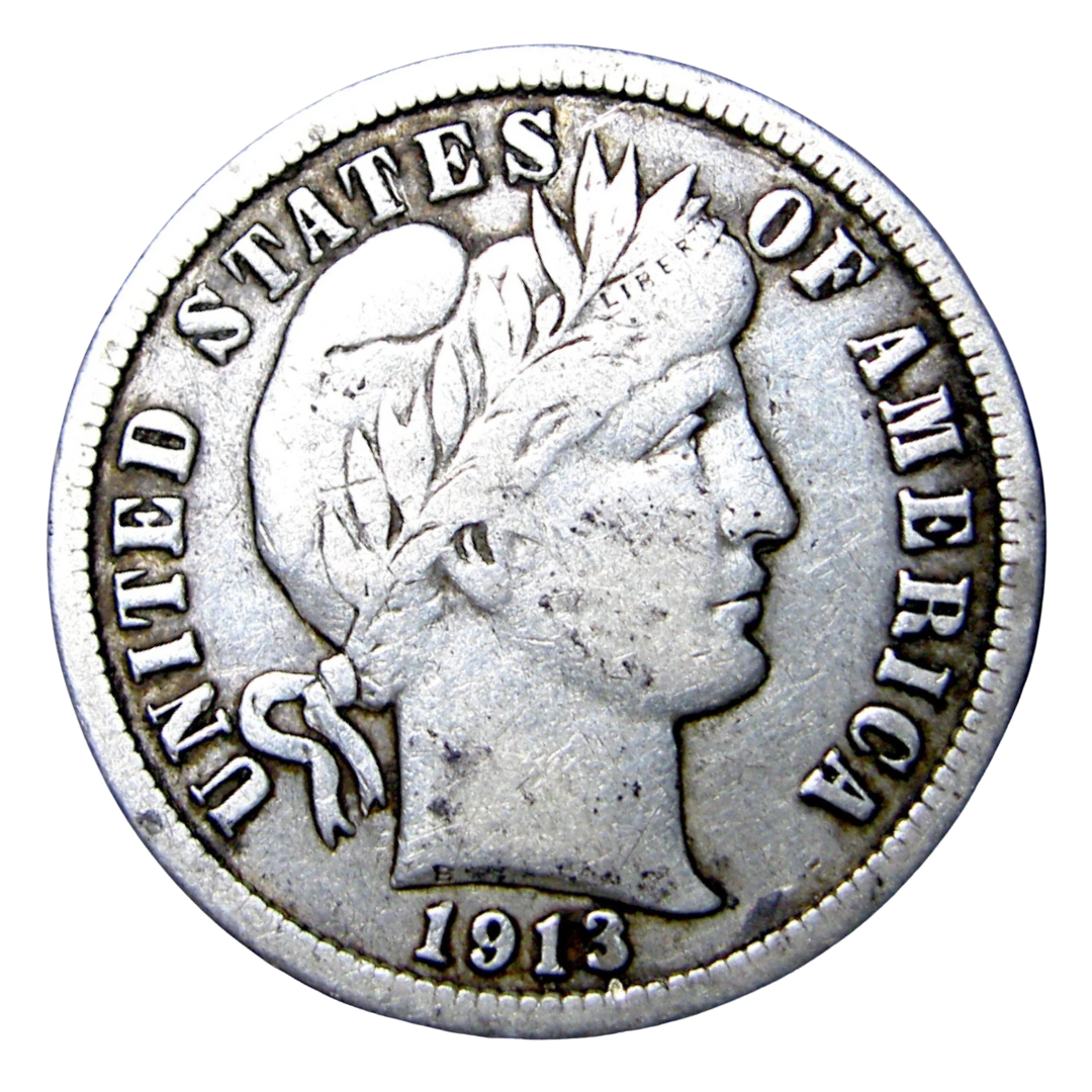 1913-S Barber Dime