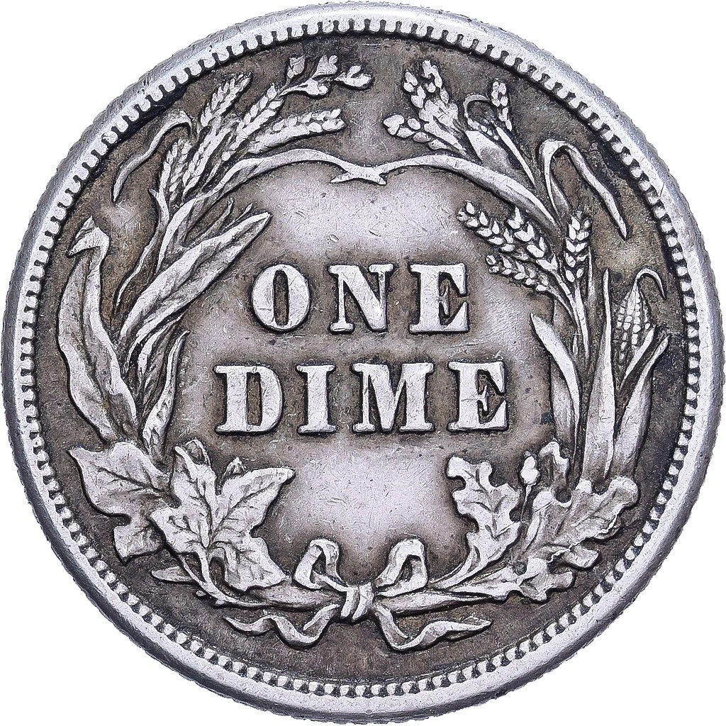1914-P Barber Dime