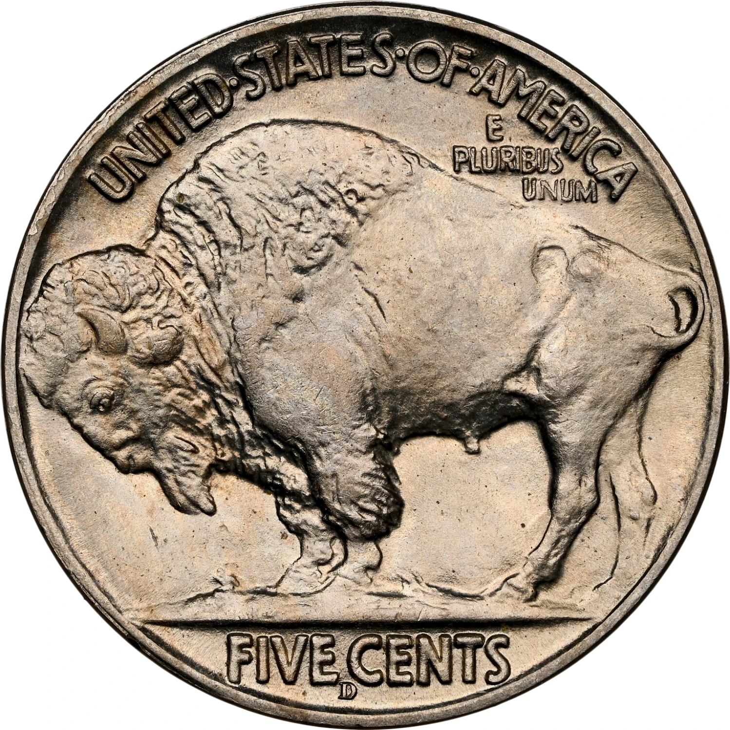 1914-D Buffalo Head Nickel Coins