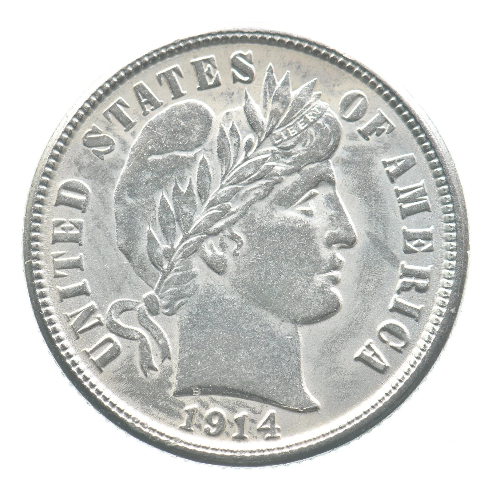 1914-S Barber Dime