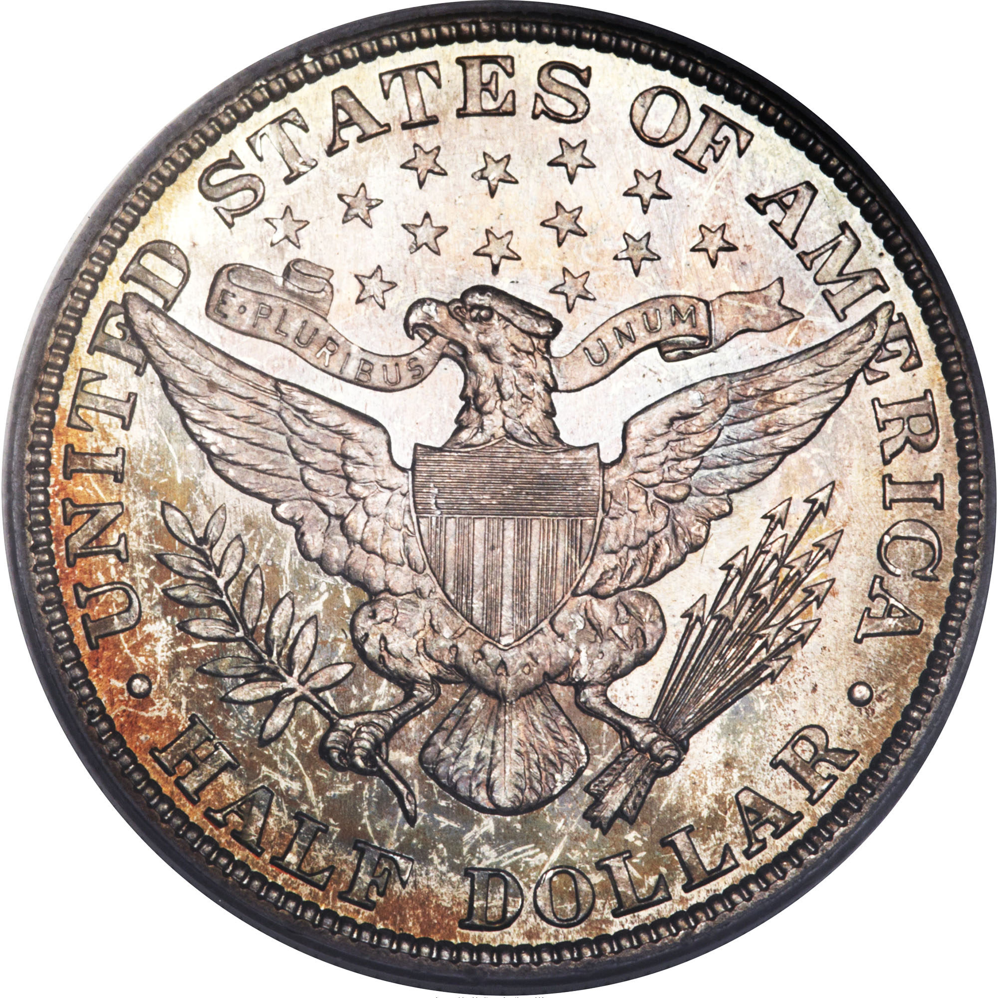 1915-P Barber Half Dollar